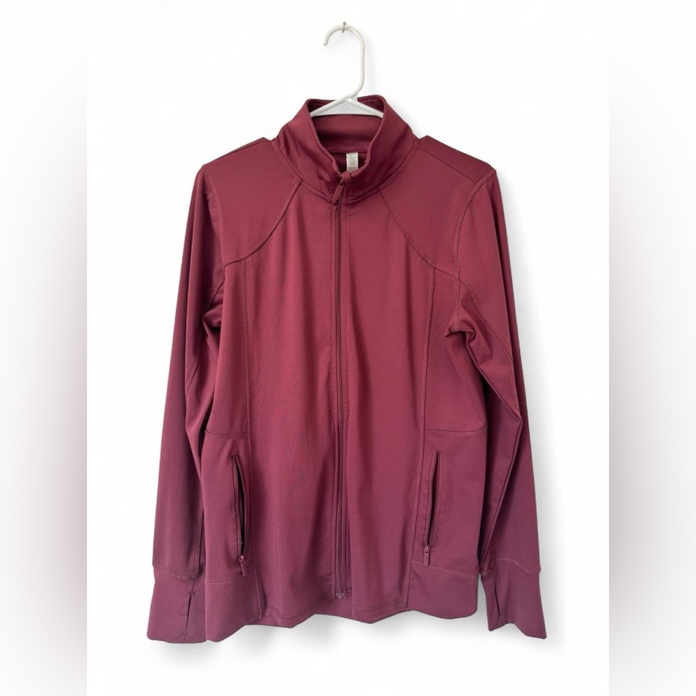 RBX Maroon Activewear Jacket